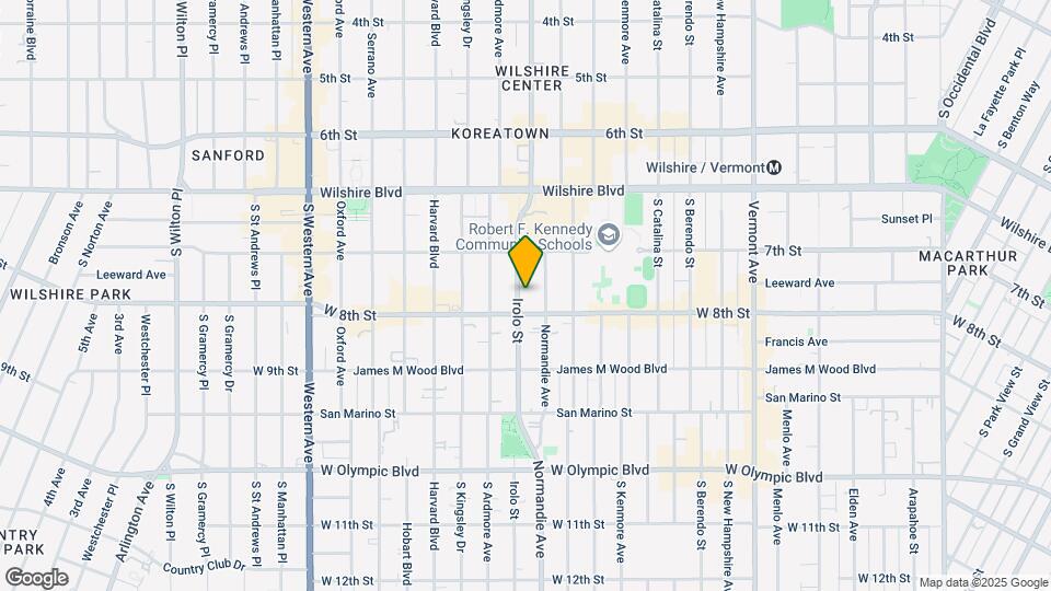 750 Irolo St Map and Location Details