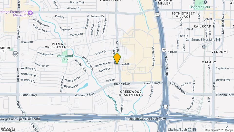 804 Ridgefield Dr Map and Location Details