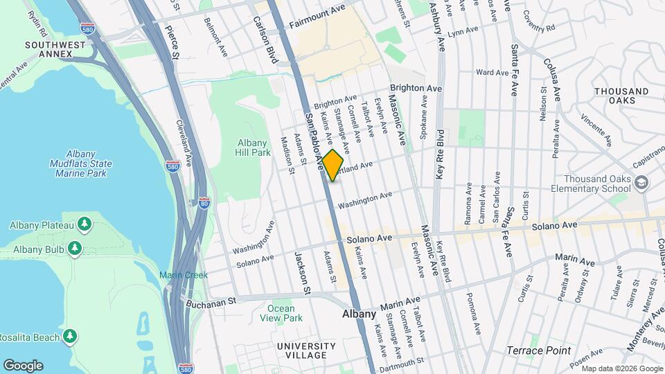 727 San Pablo Ave Mapa y Detalles de la Ubicación