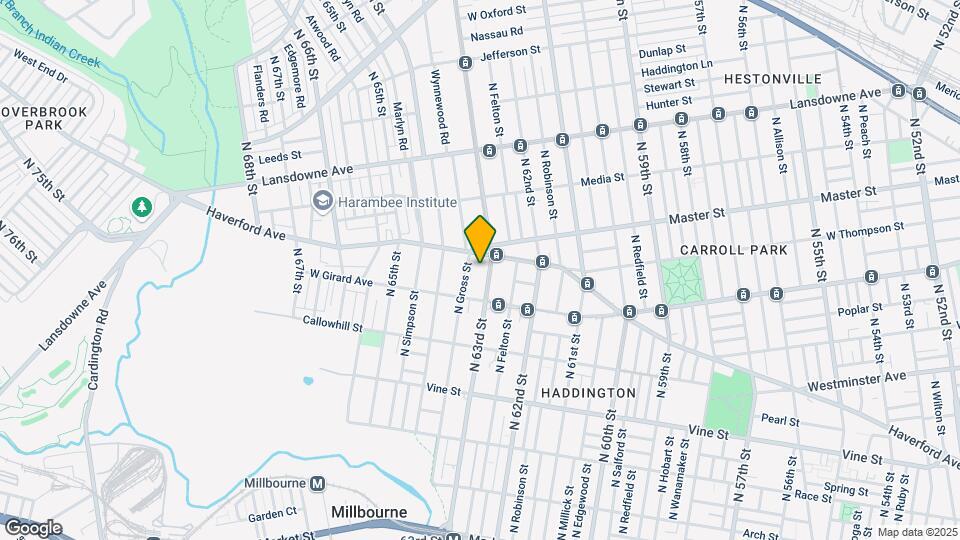 542 N 63rd St-Unit -1 Mapa y Detalles de la Ubicación