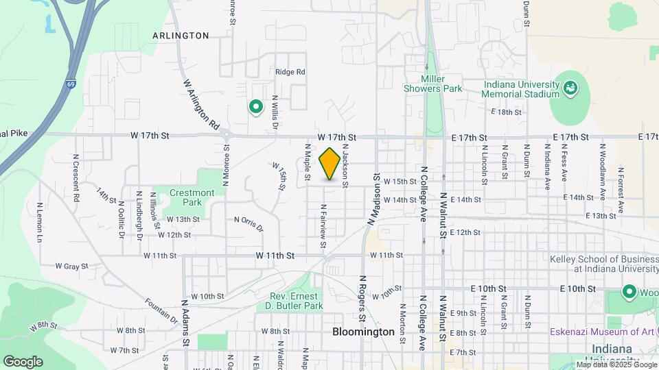 608-608 W 15th St Map and Location Details