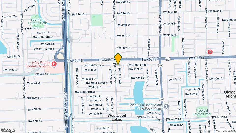 4030 SW 111th Ave Map and Location Details
