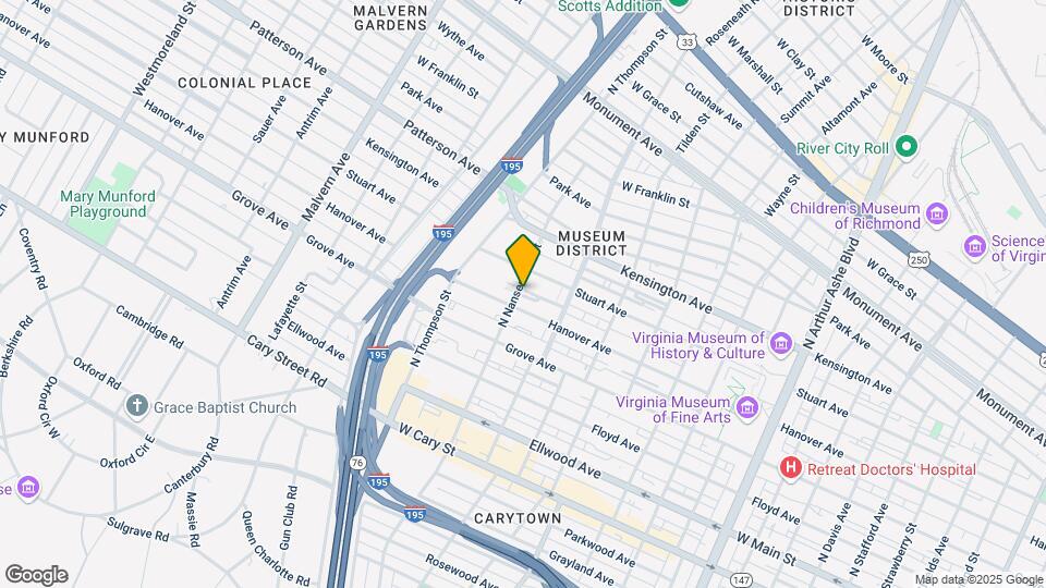 311 N Nansemond St Map and Location Details