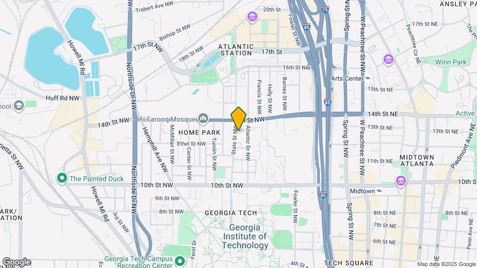 1115 State St Map and Location Details