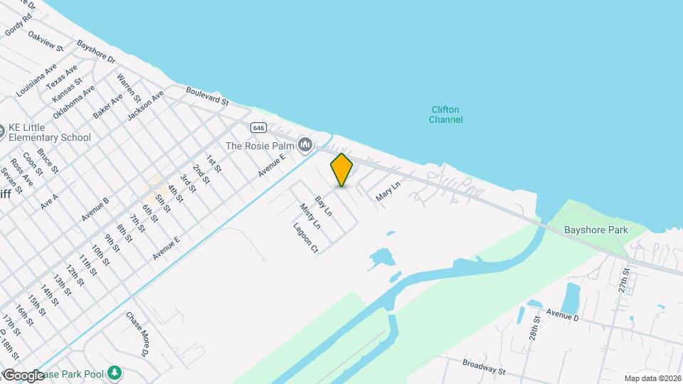 5111 Gulf Stream Ln Map and Location Details