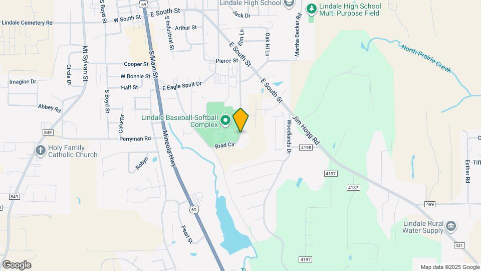 1234 Brad Cir Map and Location Details