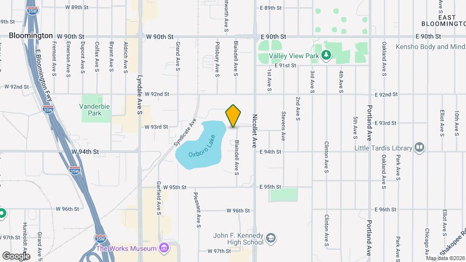 9300 Blaisdell Ave S Map and Location Details