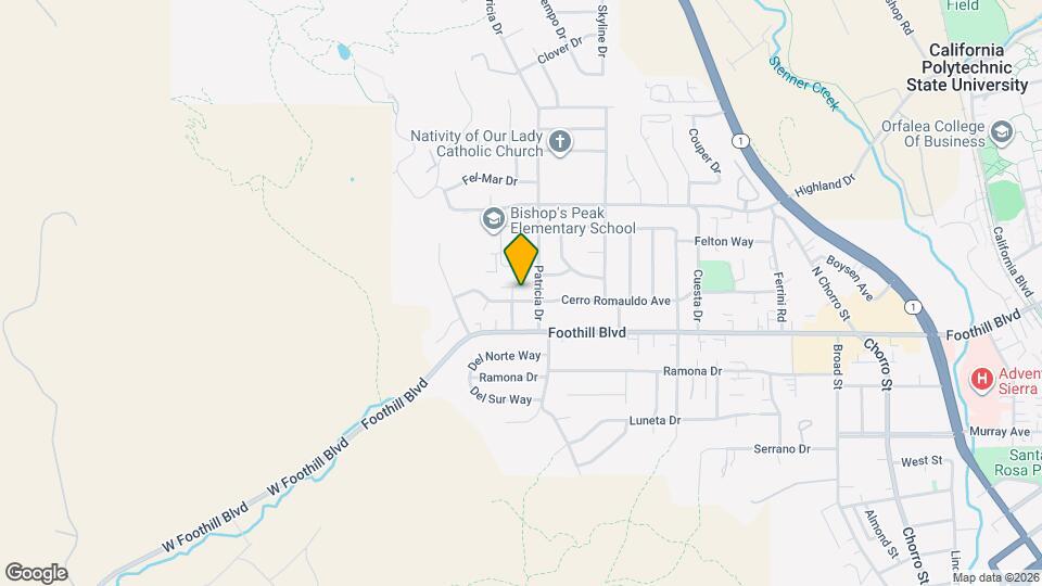 231 Rosita St Map and Location Details