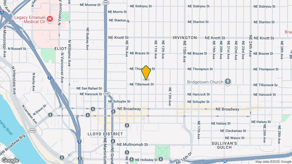 923-929-929 NE Tillamook St Map and Location Details