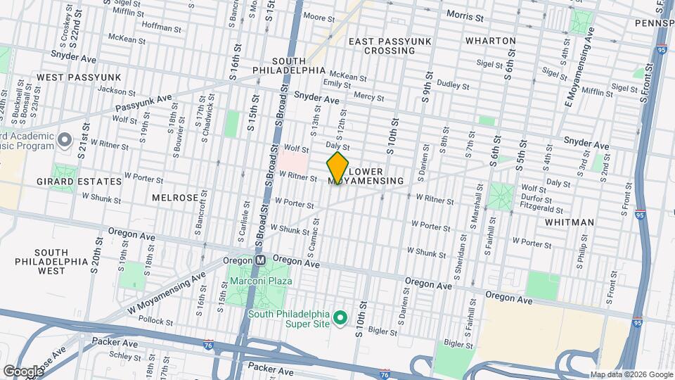 2408 S Sartain St Mapa y Detalles de la Ubicación