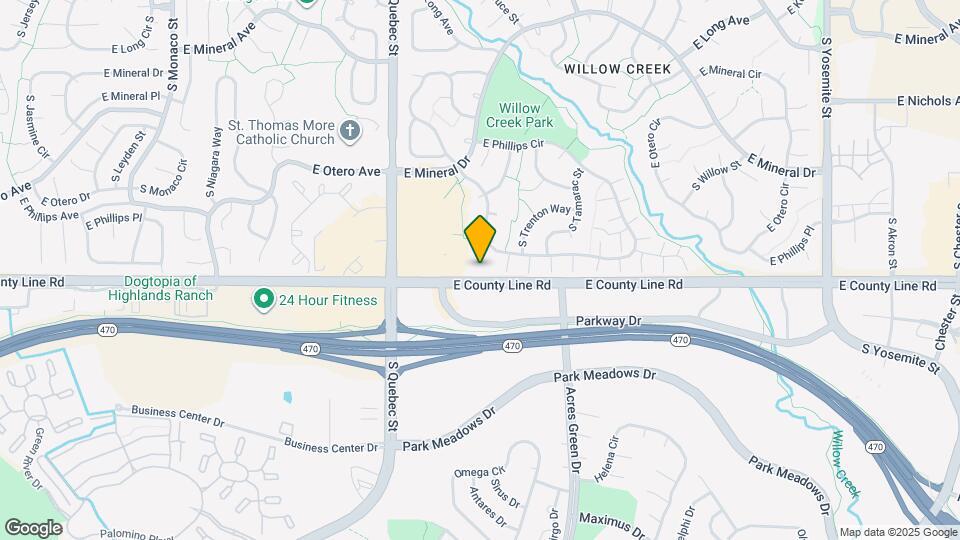 8298 S Syracuse Ct Map and Location Details