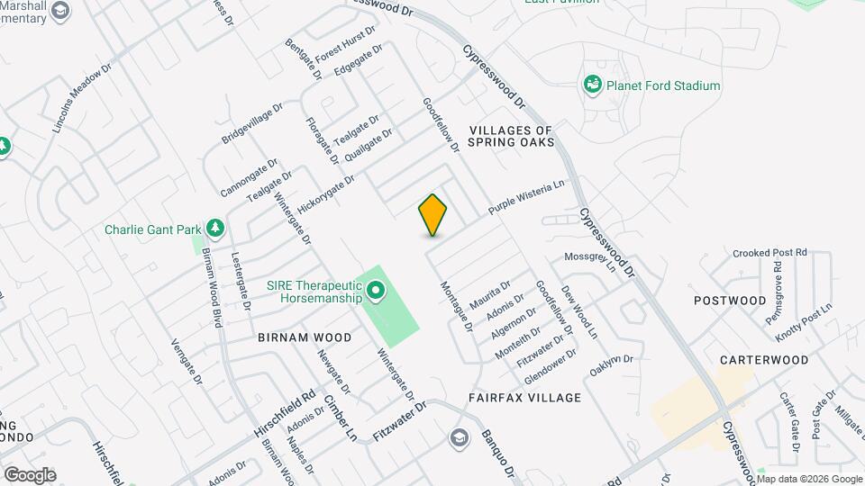 4827 Purple Wisteria Ln Map and Location Details