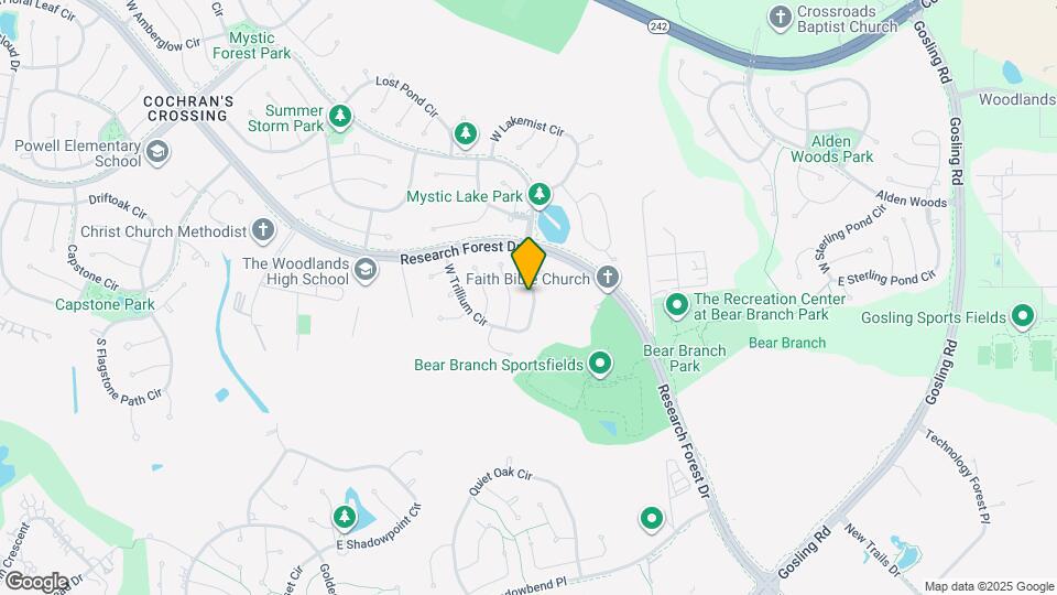 34 E Trillium Cir Map and Location Details