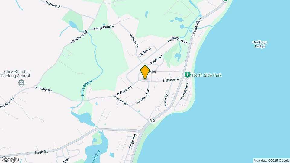 156 N Shore Rd Map and Location Details