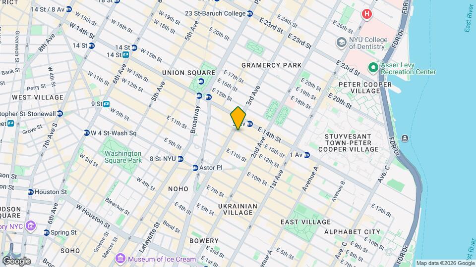 204 E 13th St, Unit 3 Map and Location Details