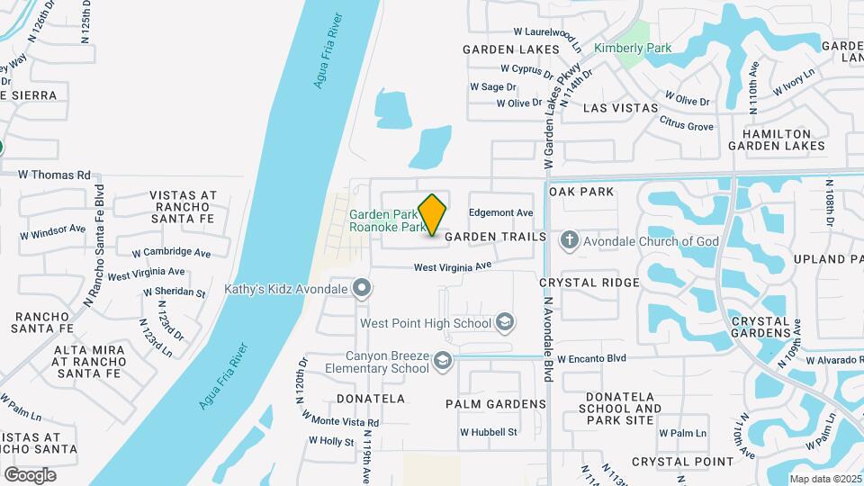 11820 W Cambridge Ave Mapa y Detalles de la Ubicación