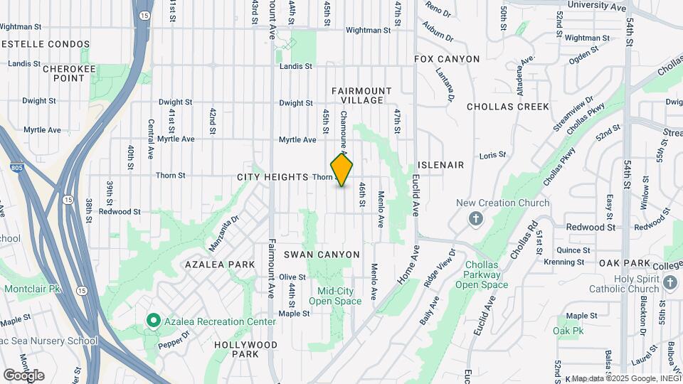 3210 Chamoune Ave Mapa y Detalles de la Ubicación