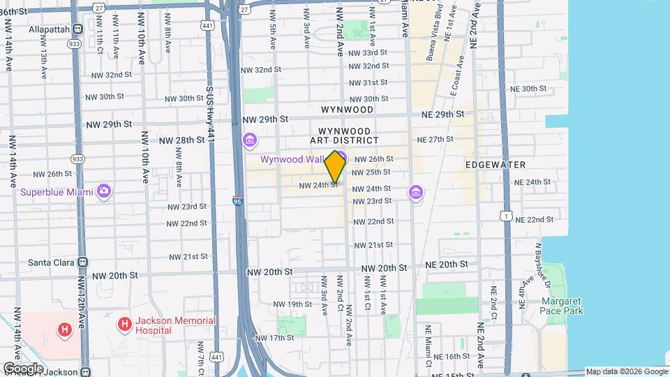 218 NW 24th St Mapa y Detalles de la Ubicación