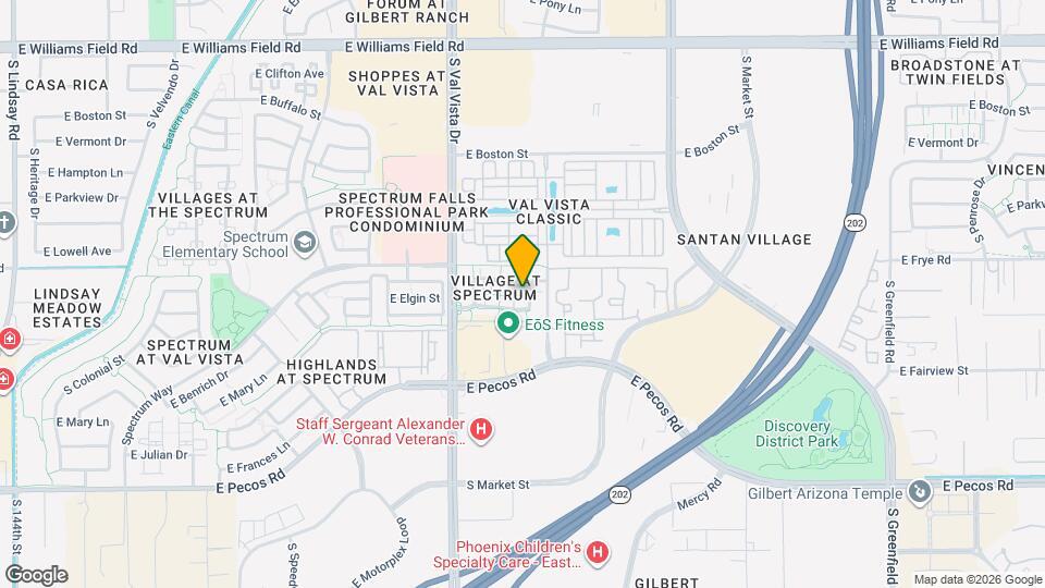 1727 E Joseph Way Map and Location Details