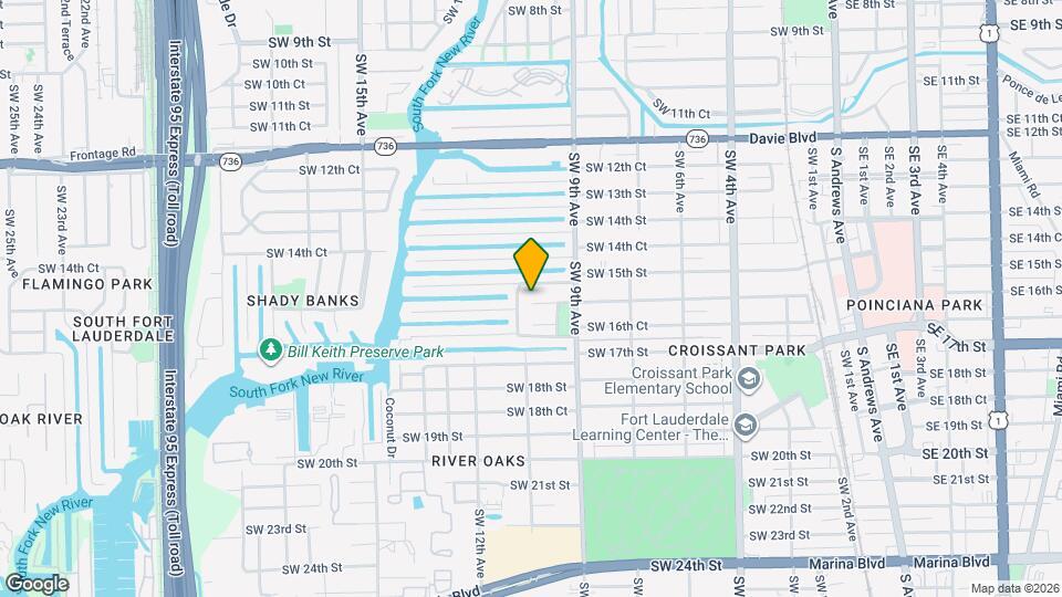 951 SW 16th St Map and Location Details