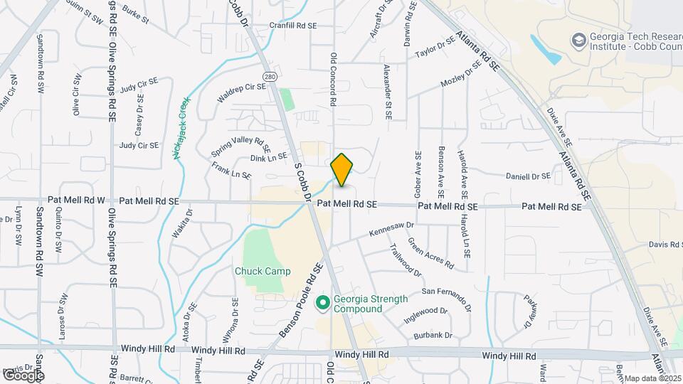 6003 Pat Mell Pl SE Map and Location Details