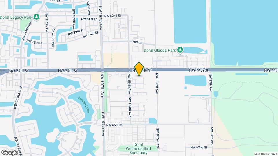 10259 NW 72nd Ter Map and Location Details