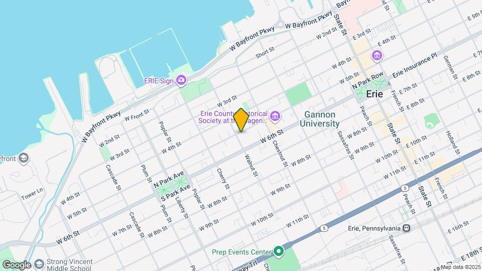 457 W 5th St Map and Location Details