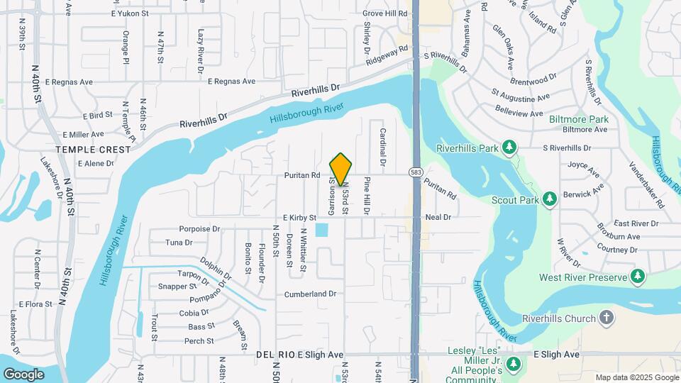 7812 N 53rd St Mapa y Detalles de la Ubicación