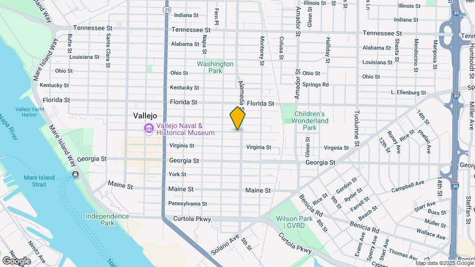 943 Capitol St Map and Location Details