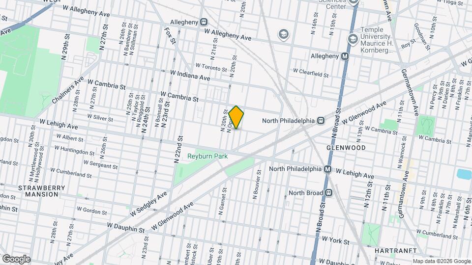 1908 W Somerset St Map and Location Details