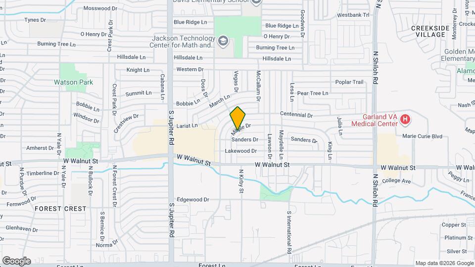 3218 Maple Dr Map and Location Details