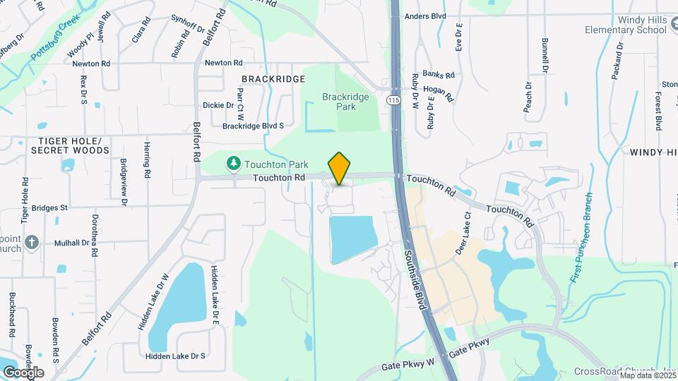 8550 Touchton Rd, Unit 1222 Mapa y Detalles de la Ubicación