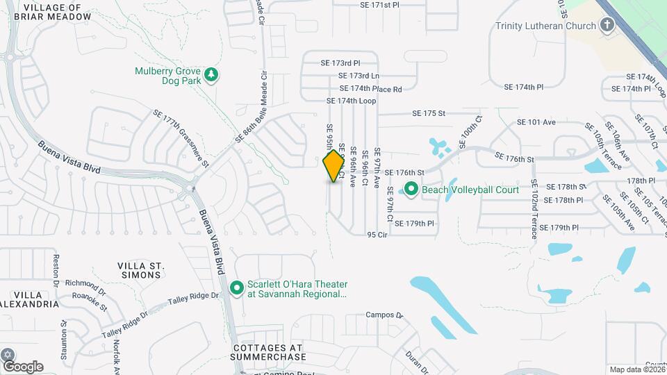 17713 SE 95th Cir Map and Location Details