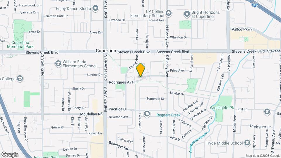 10252 Danube Dr Map and Location Details