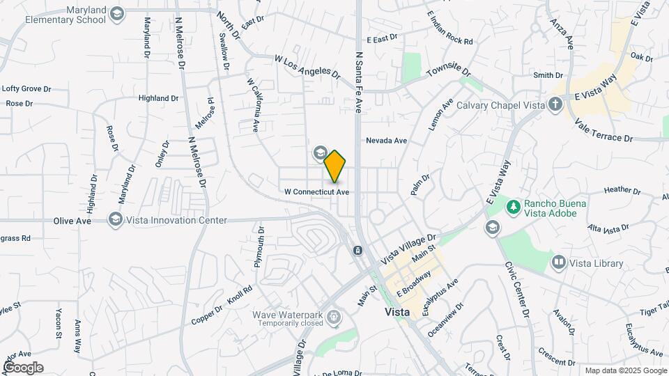 205-207 W Connecticut Ave Map and Location Details