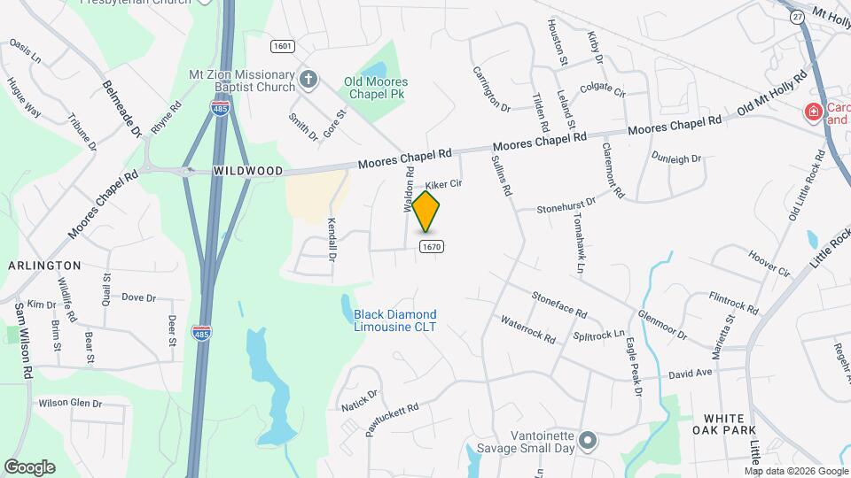 9025 Sharpes Cir Map and Location Details