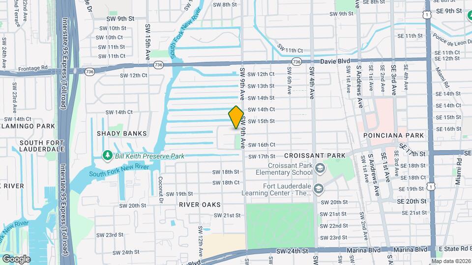 915 SW 16th St Map and Location Details