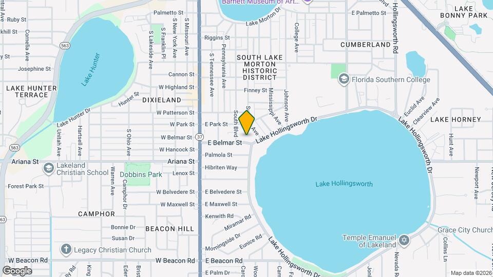 422 E Belmar St Map and Location Details