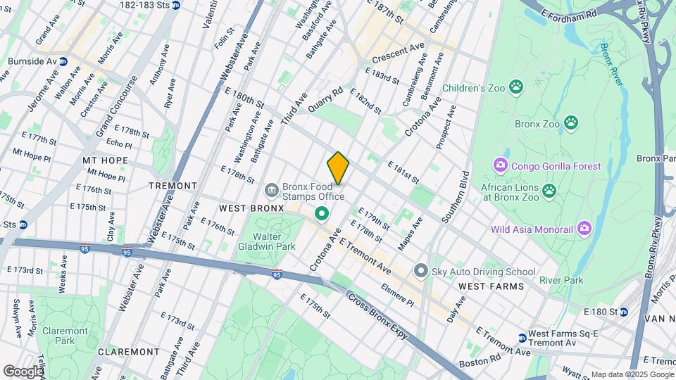 2015 Belmont Ave Map and Location Details
