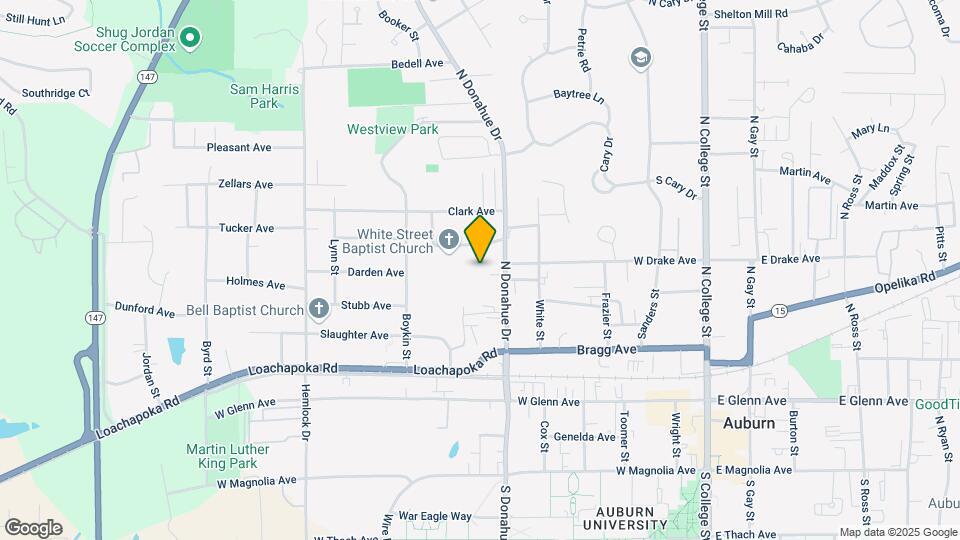 449 N Donahue Dr Map and Location Details