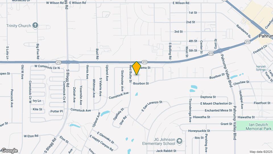 1090 S Quartzite Ave Map and Location Details