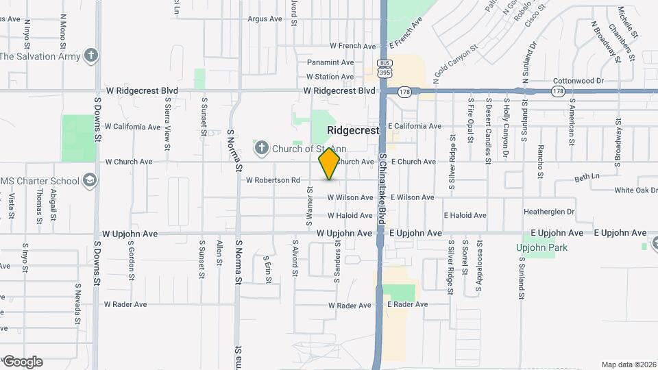 219 W Robertson Rd Map and Location Details