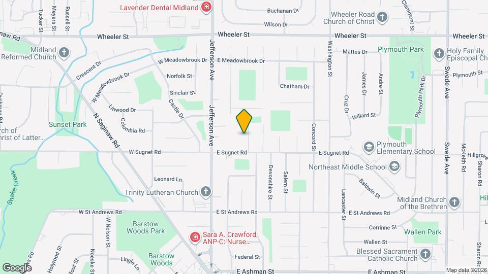 4021 Oak Ct Map and Location Details