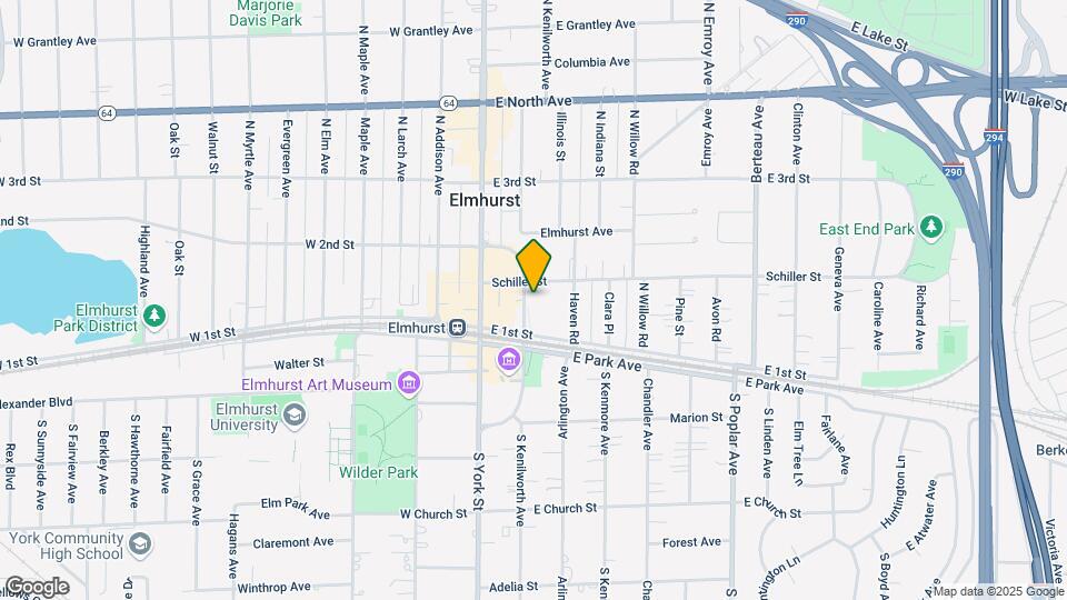Elmhurst Place Apartments Mapa y Detalles de la Ubicación