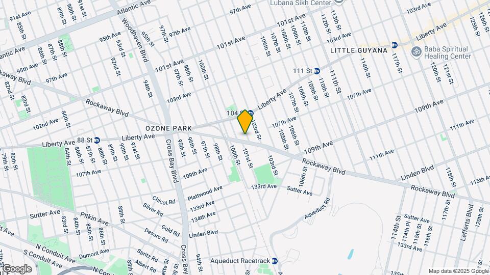 101-21 Rockaway Blvd Map and Location Details