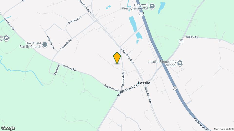 2875 Lesslie Dale Rd Map and Location Details