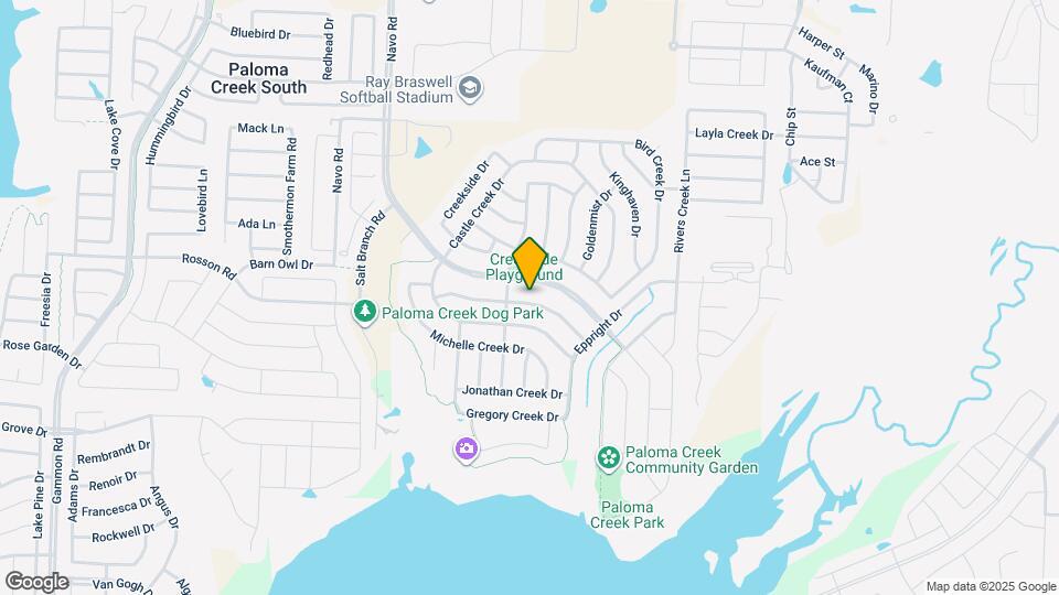 2217 Scott Creek Dr Map and Location Details
