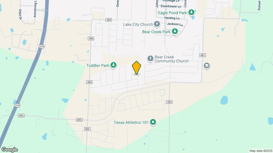 715 Oakhurst Dr Map and Location Details