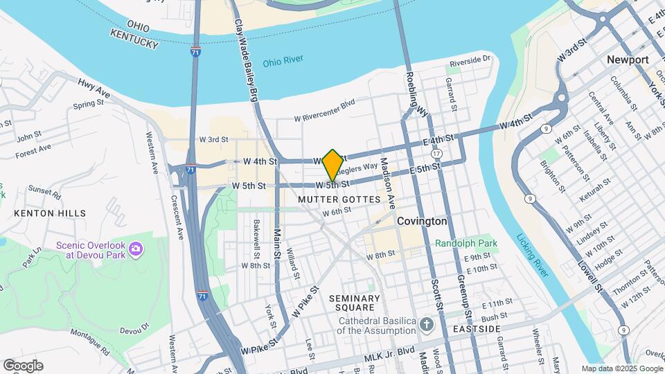 501 Russell St Map and Location Details