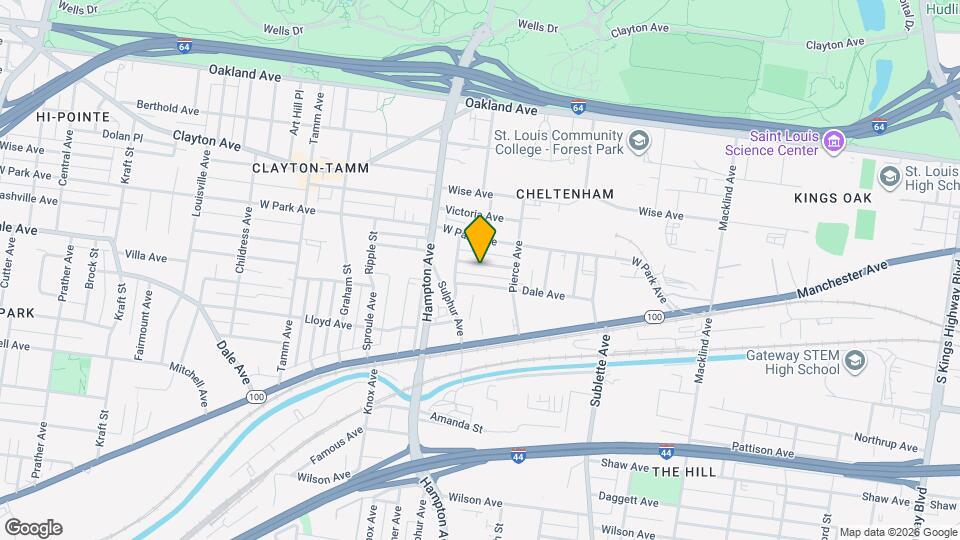 5902 Nashville Ave Map and Location Details